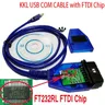 Chip FTDI VAG 409-1 Vag- Com vag 409 kkl OBD2 cavo USB OBD Scanner strumento di scansione