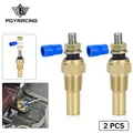2 pezzi 12V 1/8 NPT Auto da corsa Sensore temperatura olio Sensore temperatura acqua Sensore temperatura acqua Sensore manometro TSU01