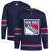 Men's adidas Navy New York Rangers Alternate Authentic Primegreen Jersey