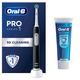 Oral B Oral-b Pro Series 1 Black Electric Toothbrush + Toothpaste,