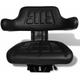 Berkfield Home - Mayfair Tractor Seat with Backrest Black