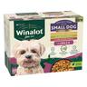 12x100g in Jelly Small Dog Meaty Chunks Winalot Wet Dog Food