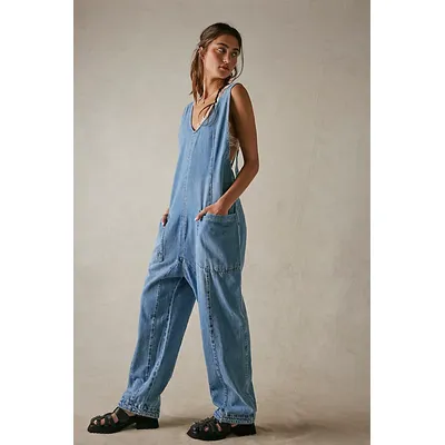 We The Free High Roller Jumpsuit at Free People in Kansas, Size: Large