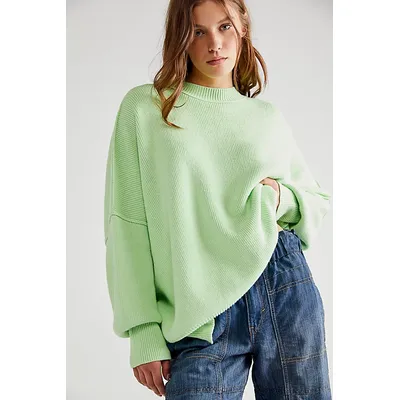 Easy Street Tunic at Free People in Green Light, Size: Medium