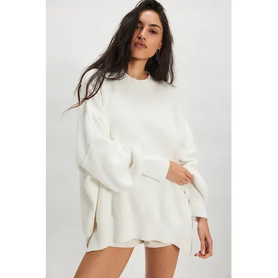 Easy Street Tunic at Free People in Painted White, Size: XL