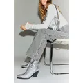 Brayden Western Boots by FP Collection at Free People in Pewter, Size: EU 39.5