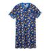 Men's Big & Tall Licensed Novelty Nightshirt by KingSize in Donald Duck Toss (Size 4XL/5XL) Pajamas