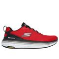 Skechers Men's Max Cushioning Suspension - Voyager Sneaker | Size 11.0 | Red/Black | Textile/Synthetic | Machine Washable