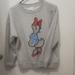 Disney Tops | Disney Women’s Gray Long Sleeve Daisy Duck Embroidered Sweatshirt Small Euc! | Color: Gray | Size: S