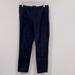 J. Crew Pants & Jumpsuits | J. Crew Martie Navy Blue Straight Leg Side Zip Ankle Dress Pants 4 | Color: Blue | Size: 4