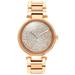 Michael Kors Accessories | Michael Kors “Skylar Crystal Pave” Mk5868 Rose Gold Watch | Color: Gold/Pink | Size: Os