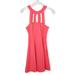 Free People Dresses | Free People Beach Cage Cutout Dress Small | Color: Orange/Pink | Size: S