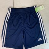 Adidas Bottoms | Adidas Navy Blue Boys' Classic 3-Stripes Mesh Shorts Boys & Toddlers Ah5547 Ab02 | Color: Blue | Size: Various