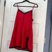 Victoria's Secret Intimates & Sleepwear | Medium Victoria’s Secret Red Slip Dress Slipdress Nightgown Lingerie | Color: Black/Red | Size: M