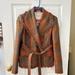 Anthropologie Jackets & Coats | Anthropologie Sophie Wrap Blazer | Color: Brown/Orange | Size: 0