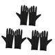 DOITOOL 36 Pairs Safety Work Gloves Cosmetic Gloves Cotton Gloves Cotton Black Moisturizing Gloves Overnight Anti-Splash Gloves Fishing Glove Protective Gloves Man Riding Anti-Shear