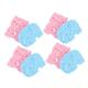 FRCOLOR 24 Pcs Bath Sponge Bath Shower Loofah Exfoliating Pad Cute Loofah Sponge Shower Sponge Pad Kids Shower Puff Shower Body Sponges Take a Bath Wood Pulp Cotton Toddler Bathtub