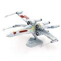 Metal Earth Puzzle 3D Starhunting X-Wing Metal Puzzle Star Wars Building Models for Adults Challenging Level 13.49 x 11.61 x 5.41 cm