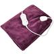 ErZhuiZi Electric Blanket Throw Single Fleece Blanket Heated Throw Blanket Electric Blankets Throw with 3 Heating Settings,Purple-150 * 80cm