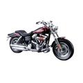 NAIRE motorcycle model kit For Harl&ey-DAVIDSON FXDL Dyna 1997 1:18 Diecast Motorcycle Model Gifts Toys Collection (Color : N)