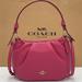 Coach Bags | Coach Everly Shoulder Bag Gold/Bright Violet | Color: Purple/Red | Size: 11 1/2" (L) X 7 1/2" (H) X 5" (W)