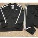 Adidas Matching Sets | Adidas Tracksuit For Toddler In Size 18months | Color: Black/White | Size: 18mb