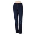 CALVIN KLEIN JEANS Jeans - Low Rise: Blue Bottoms - Women's Size 4 - Dark Wash