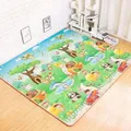 Polymères de jeu pour bébé animaux à double face jouets lea dos pour enfants tapis de sol doux