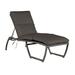 Summer Classics Skye 80.5" Long Reclining Single Chaise w/ Cushions Wicker/Rattan in Gray | Outdoor Furniture | Wayfair 358331+C4833120W3120