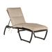 Summer Classics Skye 80.5" Long Reclining Single Chaise w/ Cushions Wicker/Rattan in Black/Brown | Outdoor Furniture | Wayfair 35832+C4834210W4210