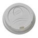 Dixie D9538 Dome Lid for 8 oz PerfecTouch Hot Paper Cups - Plastic, White