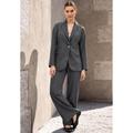 LaSalle Amsterdam Ganzjahres-Blazer oder -Hose, Hose - 36 - Grau, Damen, aus Polyester