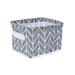 Dgankt Storage Cubes Floating Canvas Storage Bins Basket Organizers Foldable Fabric Cotton Linen Storage Bins For Makeup Book Baby Toy Basket