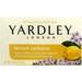 Yardley London Lemon Verbena With Shea Butter & Pure Citrus Oil Moisturizing Bar 4.25 ozr (Pack of 2)