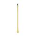 Plastic Jaws Mop Handle for 5 Wide Mop Heads Aluminum 1 dia x 60 Yellow | Bundle of 10 Each