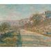 Monet: La Roche-Guyon 1880. /N Road Of La Roche-Guyon. Oil On Canvas Claude Monet 1880. Poster Print by (24 x 36)
