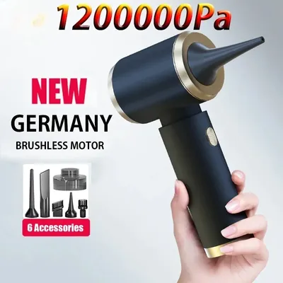 Neuer xiaomi 1200000pa kabelloser autos taub sauger starker saug handheld roboter home & car dual use mini staubsauger gerät Image
