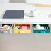 Visland Student Storage Hidden Desktop Drawer Tray Pencil Case Desk Drawer Organizer for Office School Home Desk