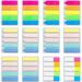 Page Markers Colored Sticky Tabs 1200 Pcs Translucent Arrow Flags for Page Marking Fluorescent Index Tab Stickers for Notebooks Small Sticky Notes Flags [10 Colors 12 Sets]