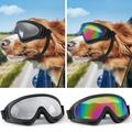 MeijuhugaF Dog Goggles with Adjustable Straps UV Protection Windproof Anti-Fog Dustproof Dog Sunglasses Outdoor Riding Driving Puppy Glasses for Small to Medium Breed Dog