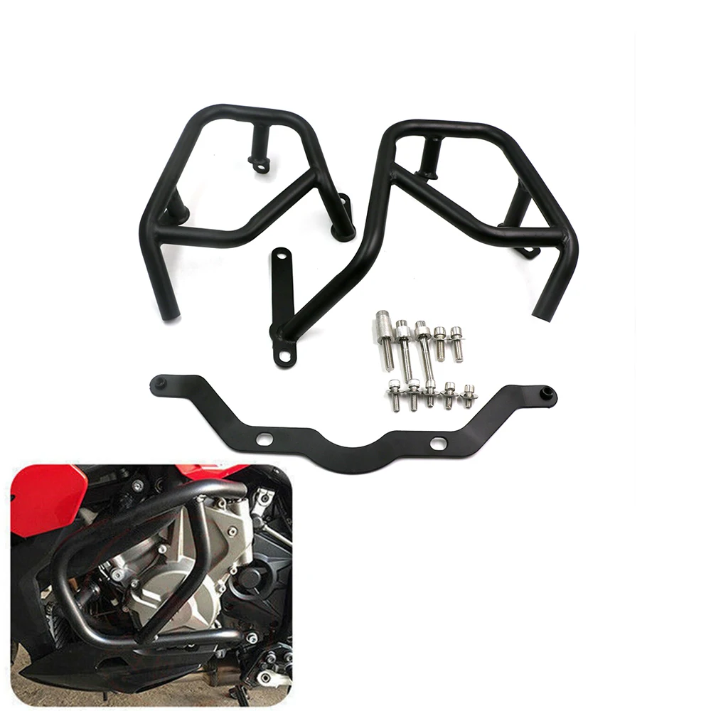 Für BMW S1000XR S1000 XR S1000XR 2015-2023 Motorrad Autobahn Vorne Crash Bars Motor Schutz Bumpe Stunt käfig Rahmen Schutz Image