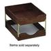 Carver Wood Products- INC. Wood Desk Tray- Letter Size- Walnut