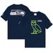 Men's OVO x NFL College Navy Seattle Seahawks OG Owl T-Shirt