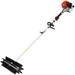 ZPL 52CC 2.4HP 1700W 7000RPM Gas Power Handheld Snow Sweeper Snow Shovel 24x9 Gasoline Snow Broom Snow Cleaner Snow Joe Thrower for Lawn Care Driveways