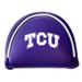 TCU Horned Frogs Mallet Putter Cover