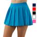 Fila Women`s Essentials Wave Pleat Tennis Skort ( X-Large Pink Glo )