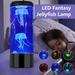 Xiyztok Jellyfish Lava Lamp Round Jellyfish Lamp with 7 Color Changing Light Mood Night Lamp for Sleep Relax for Kids Teens Adults