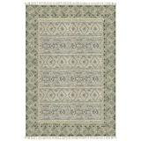 Casavani Hand Tufted Cotton Dhurrie Green Hallway Stair Runner Area Rug Outdoor Rugs 3x20 Feet