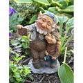 Red Carpet Studios Outdoor Resin Garden Statuary 12-Inch Selfie Gnomes