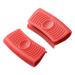 Hxoliqit Anti-hot Tools Microwave Insulation Non-slip Kitchen Utensil Silicone Handle(Red) Household Essentials Kitchen Gadgets